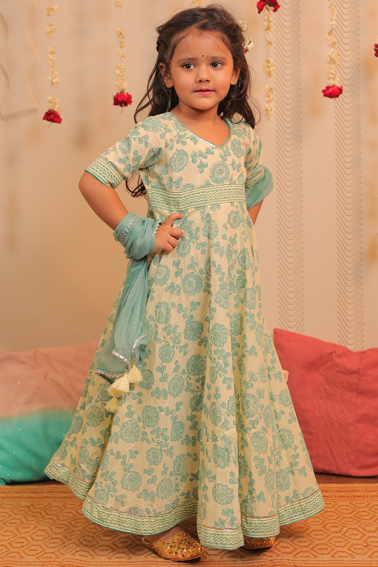 Girls Anarkali: Buy Kids Designer Anarkali Dress for Girls Online